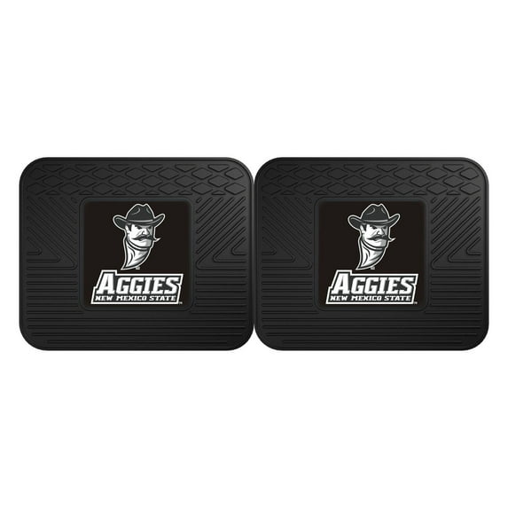 FANMATS NCAA New Mexico State University Aggies Vinyl 2-Pack Utility Mats
