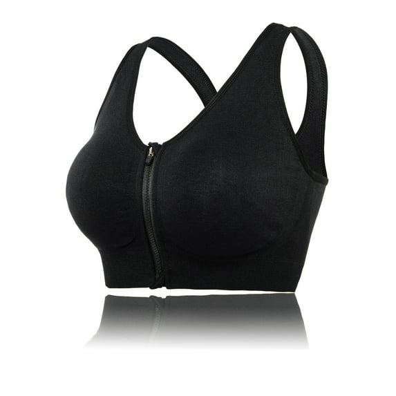 FANNYC 1 Pack Sleep Bras for Women, Comfort Seamless Wireless Stretchy Sports Bra, Yoga Bras, with Removable Pads