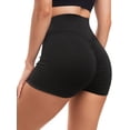 thumbnail image 1 of FANNYC Butt Lifting Yoga Shorts for Women High Waist Tummy Control Hot Pants Pure Color Pants Sports Gym Running Beach Shorts, 1 of 8