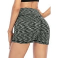 thumbnail image 1 of FANNYC Butt Lifting Yoga Shorts for Women High Waist Tummy Control Hot Pants Pure Color Pants Sports Gym Running Beach Shorts, 1 of 8