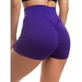 thumbnail image 1 of FANNYC Butt Lifting Yoga Shorts for Women High Waist Tummy Control Hot Pants Pure Color Pants Sports Gym Running Beach Shorts, 1 of 8