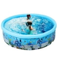 thumbnail image 1 of FANNYC Family Swimming Pool Water Swimming Pool Inflatable Round Outdoor Bathtub Ground Swimming Pool, 1 of 6
