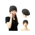 thumbnail image 1 of FANNYC Men's And Women's Wool Lining Fashion Casual Hooded Hat Winter Warm Ski Beanies Hat Outdoor Warm Ear Hooded Hat, 1 of 7
