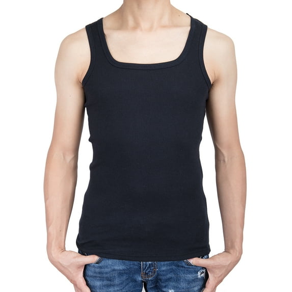FANNYC Mens Tank Top Sport Fitness Vest Cotton Breathe Sleeveless Tee Shirt Undershirt