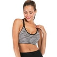 thumbnail image 1 of FANNYC Seamless Sports Bra Wirefree Yoga Bra with Removable Pads Yoga Gym Activity Everyday Wear for Women, 1 of 5
