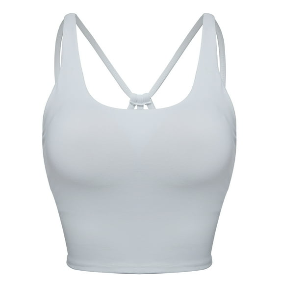 FANNYC Seamless Sports Bra Wirefree Yoga Bra with Removable Pads Yoga Gym Activity Everyday Wear for Women Running Athletic Gym Workout Fitness Tank Tops