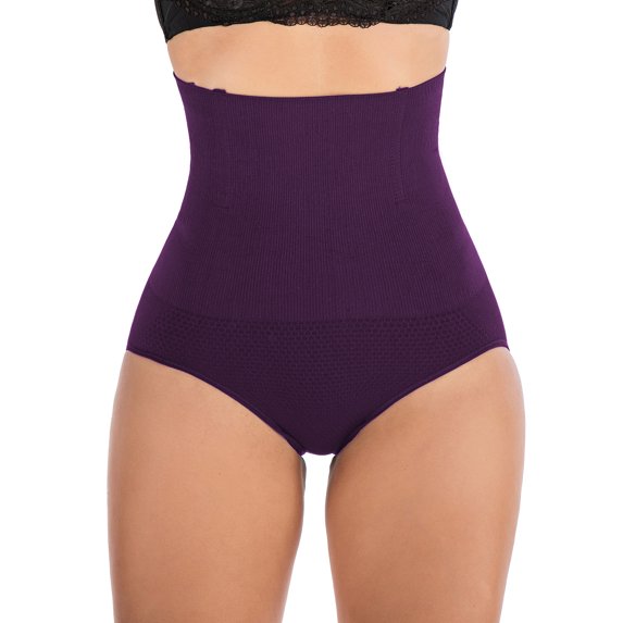 FANNYC Sexy Women's Body Shaper Briefs Waist Trainer Firm Control Tummy Butt Lifter Panties Shapewear High-Waist Thong Underwear Shapewear Up To Size 3XL