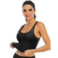 thumbnail image 1 of FANNYC Sports Bra For Women Middle Impact Support Wirefree Yoga Bra Sexy Backless Lingerie Bra Top Fitness Excercise Running Tank Top with Removable Pads, 1 of 6