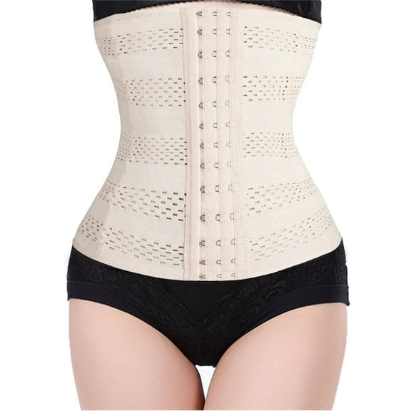 FANNYC Waist Trainer For Women Corset Cincher Body Shaper Girdle Trimmer Tummy Control Shapewear Fat Burning Seamless Underbust Shapewear With Steel Bones Extender