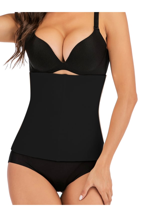 Waist Trainer For Women Underbust Seamless Shapewear Firm Control Sport Girdle Corsets Cincher Hourglass Body Shaper Girdle Trimmer Up To Size 3XL ,Black/Beige