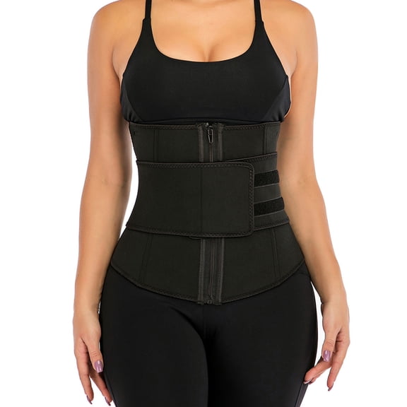 FANNYC Waist Trimmer Trainer Belt For Women Corset Cincher Sport Sweat Workout Body Shaper Tummy Control Compression Waist Shaping Waist Seal Band Shapewear