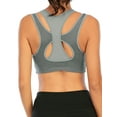 thumbnail image 1 of FANNYC Women's Seamless Sports Bra High Impact Support Yoga Bra Racerback Sports Bras Workout Gym Running Activewear Bra Full Coverage Wirefree Support Padded Bra,XS-2XL, 1 of 8