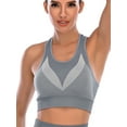 thumbnail image 1 of FANNYC Women's Seamless Sports Bras with Removable Pads Push up Fitness Workout Yoga Bra, 1 of 7