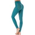 thumbnail image 1 of FANNYC Women's Yoga Pants High Waist Leggings Workout Elastic Waistband Fitness Biker Trousers Control Abdominal Hip Lift Yoga Pants Slim Sportswear,S-XL, 1 of 6