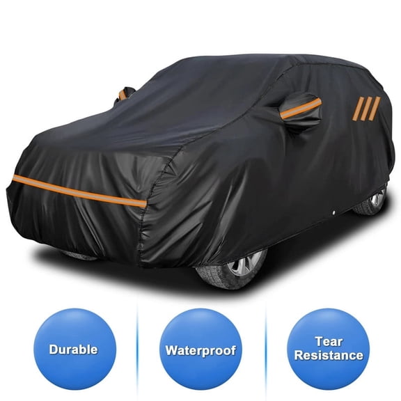 FANOTEK Car Cover for Subaru Outback 1995-2026, Waterproof Full Exterior Cover Automobiles Outdoor Indoor Windproof Rain Sun UV Snow Dust Protection All Weather Black