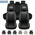 thumbnail image 1 of For Lexus Car Seat Cover 5 Seats, Premium Front+Rear Seat Full Set Protector, Cars SUV Automotive Interior Black, 1 of 16