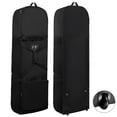 thumbnail image 1 of FANOTEK Golf Travel Bag, 900D Waterproof Rolling Golf Club Bag with Wheels for Airlines, Soft Foldable Travel Case Black, 1 of 9