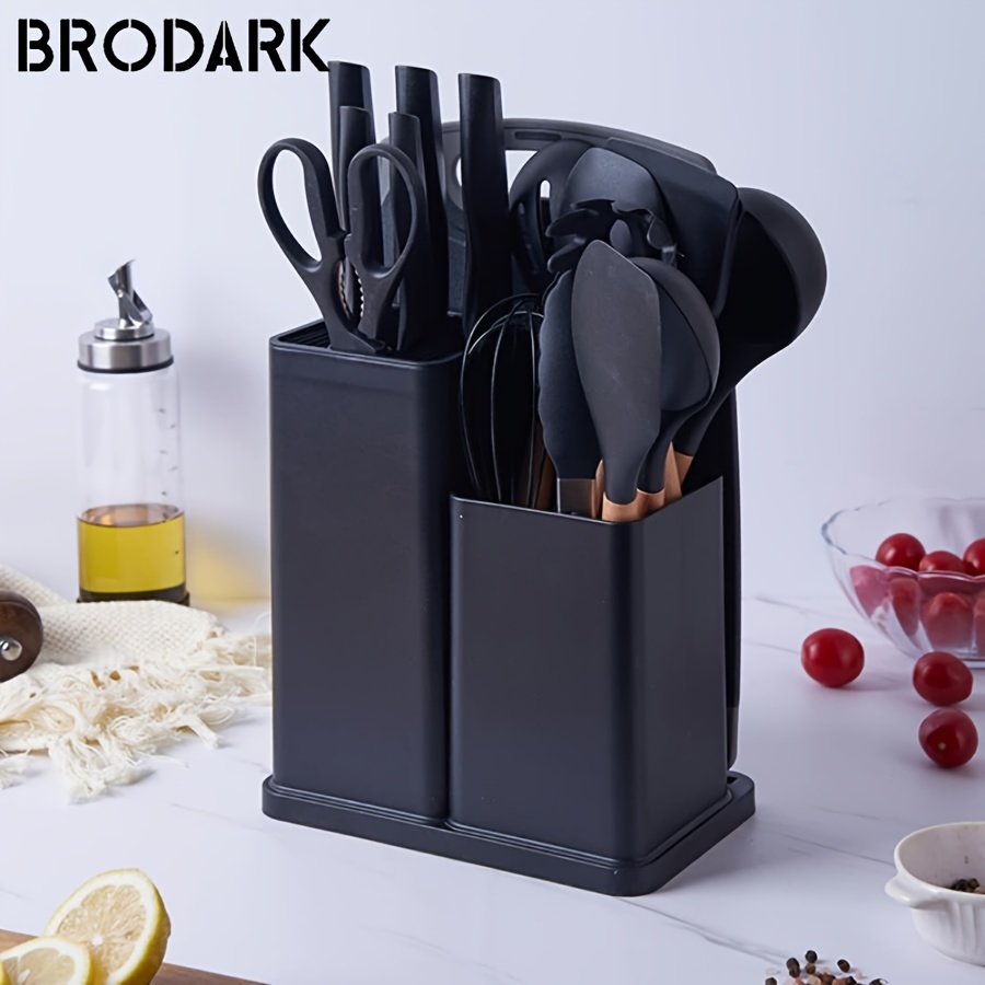 FANRUINA Bucket Silicone Kitchenware Set Of 19 Pieces, Food Grade ...