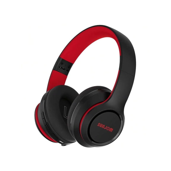 FANRUINA Over-Ear Bluetooth Headphones, 28H Playtime Hi-Res Audio, Deep Bass with Noise Cancelling, Foldable for Travel/Office, iPhone iPad Android PC, Gift for Family Friends