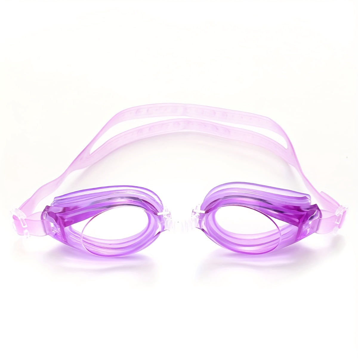 FANRUINA Swim Goggles - HD Anti-Fog, Adjustable Silicone Temples, PC ...