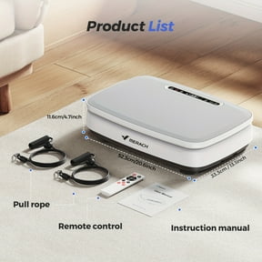 Nautilus Vibratone Pro Vibration Plate Full Body Fitness and Exercise ...