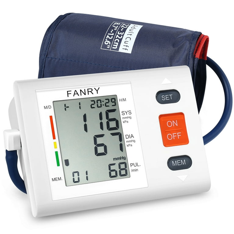 Fully Automatic Upper Arm Digital Blood Pressure Monitor, 8.7