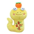 FANSHAYTTT Stuffed Animal 2025 Year Of The Doll 3D Chinese Plushies