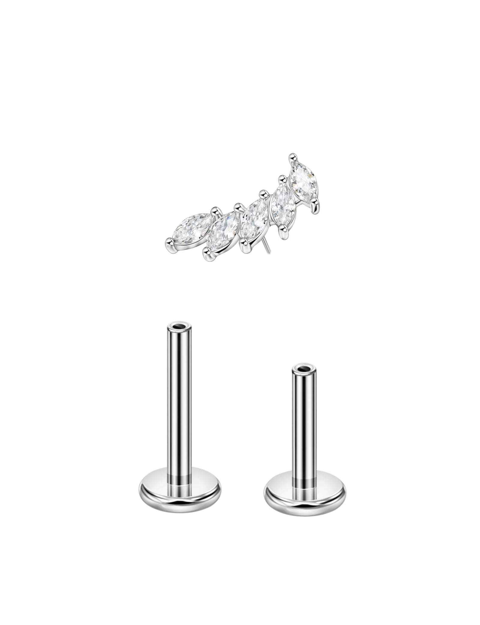 Threadless cartilage hotsell earrings