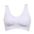 thumbnail image 1 of FANTADOOL Breathable Underwear Sport Yoga Bras Lovely Young Size S-3XL Outdoor Women Seamless Solid Bra Fitness Bras Tops, 1 of 1