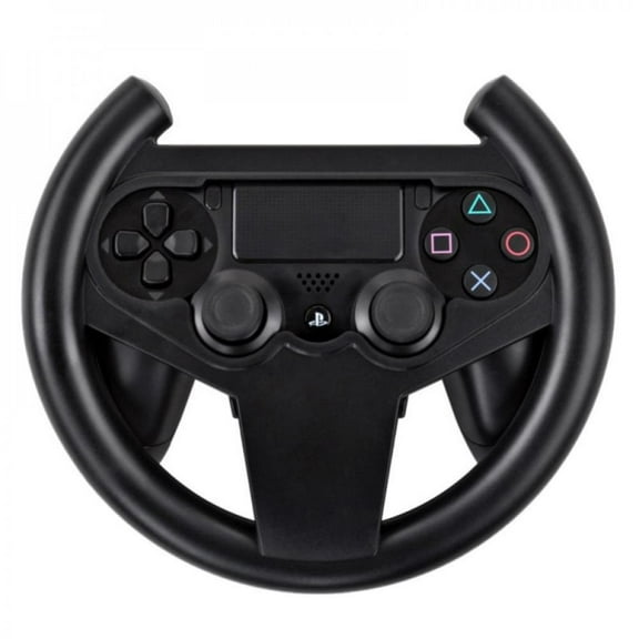 FANTADOOL Gaming Racing Steering Wheel For PS4, Compact Lightweight Gamepad Joypad Grip Controller With Detachable Cover