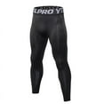 thumbnail image 1 of FANTADOOL Quick Dry Trousers for Men Compression Cool Dry Sports Tights Pants Base layer Running Leggings Yoga Rashguard Men's Black S, 1 of 12