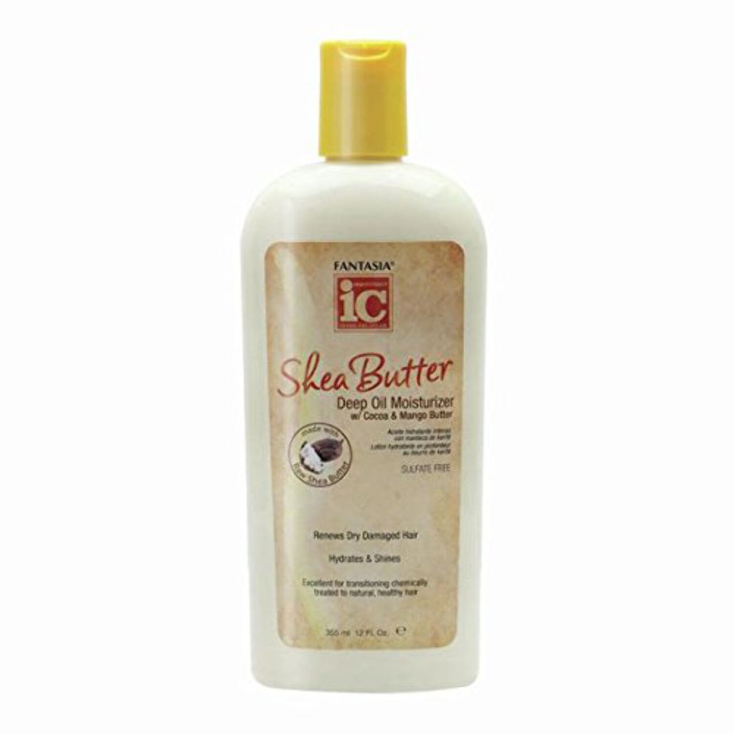FANTASIA IC Shea Butter Oil Moisturizer (12oz) FANTASIA IC Shea Butter Oil Moisturizer (12oz)