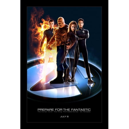 FANTASTIC FOUR - 11x17 Framed Movie Poster
