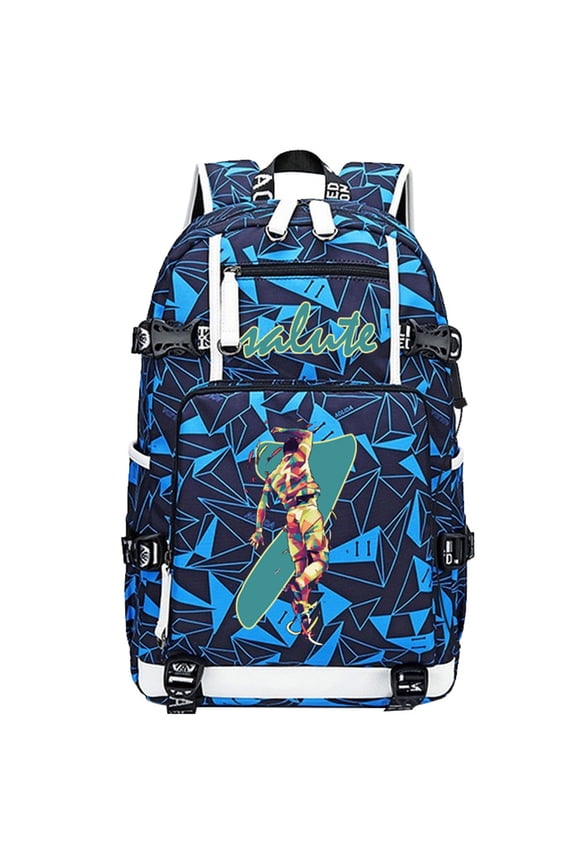 Soccer R-onaldo Multifunction Backpack Travel Taptop Daypack Fans Bag For Men Women (NB-4)