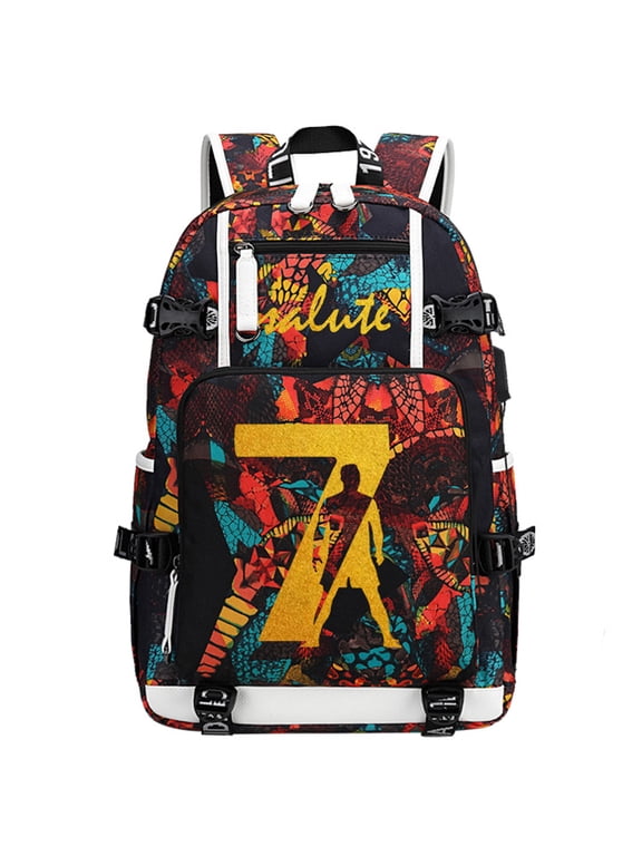 Soccer R-onaldo Multifunction Backpack Travel Taptop Daypack Fans Bag For Men Women (R-3)