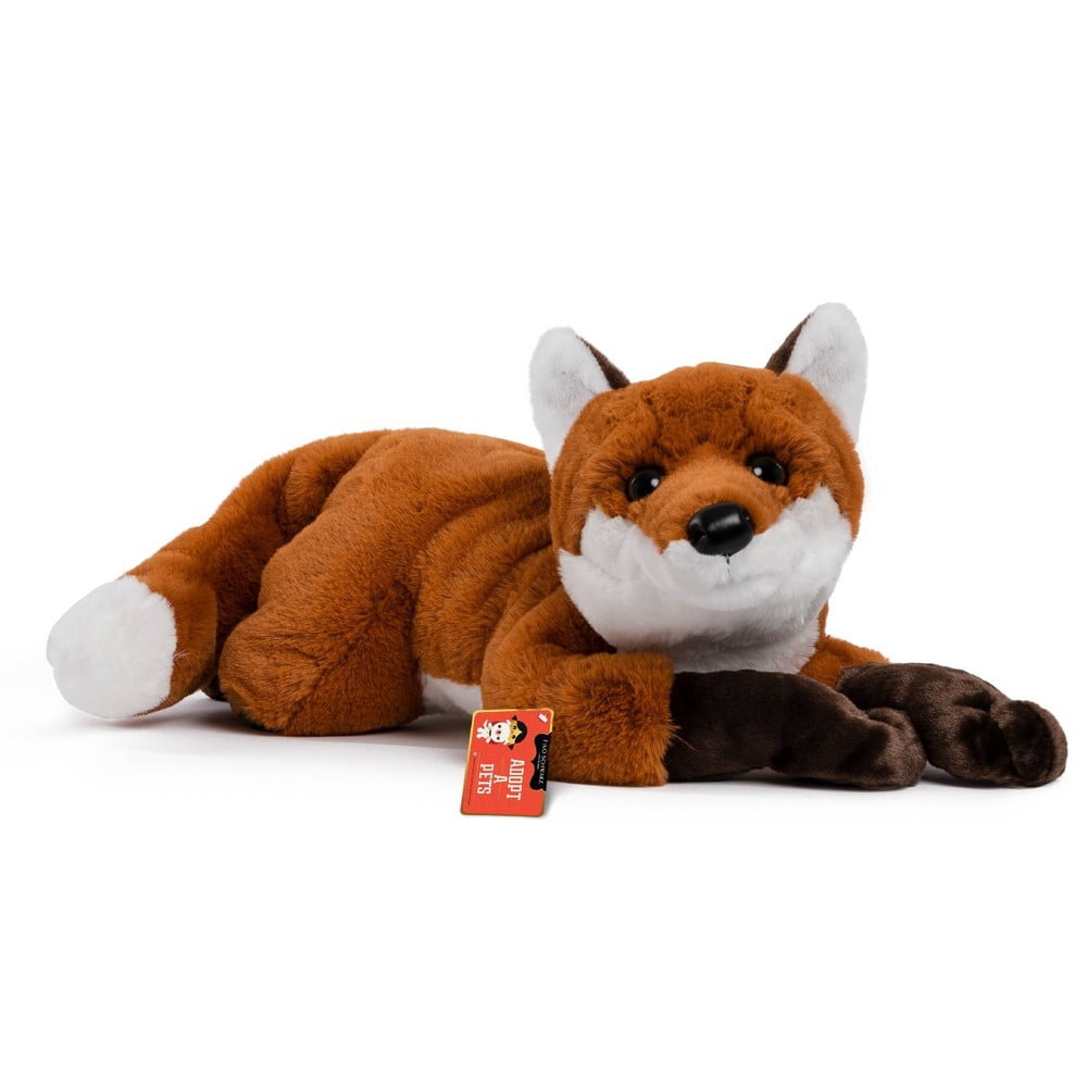 FAO Schwarz Adopt-a-Pets 22 Cuddle Toy Fox Plush for Adults with Adoption  Certificate - Walmart.com