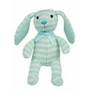 FAO Schwarz Babies 4 Textured Stripe Floppy Bunny Plush Toys