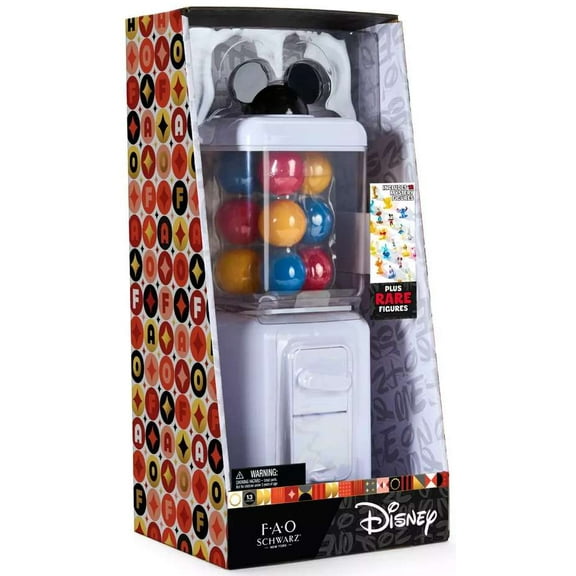 FAO Schwarz Disney Animation Vending Machine Play Market Stand Toy New With Box