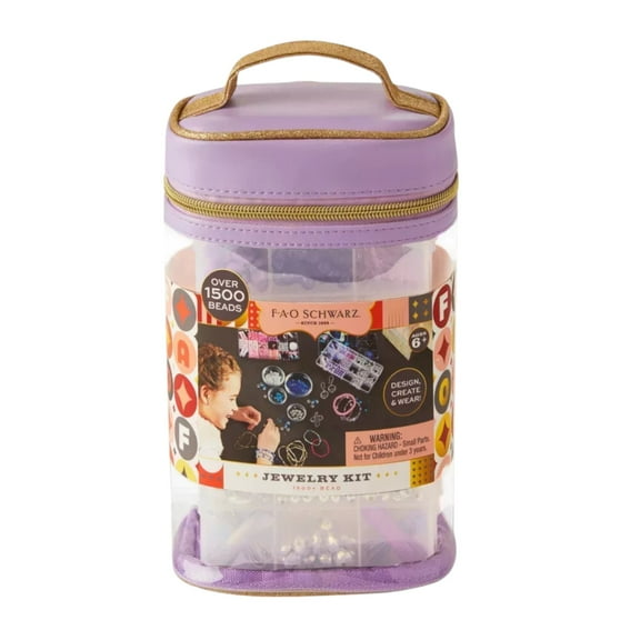 FAO Schwarz Jewelry Kit with 1500 + Beads