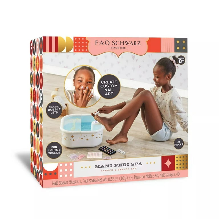 H*o様 プゥアボーテpeu a beaute ウォーマーセット FAO Schwarz Pampered Manicure and Pedicure Spa Beauty Set