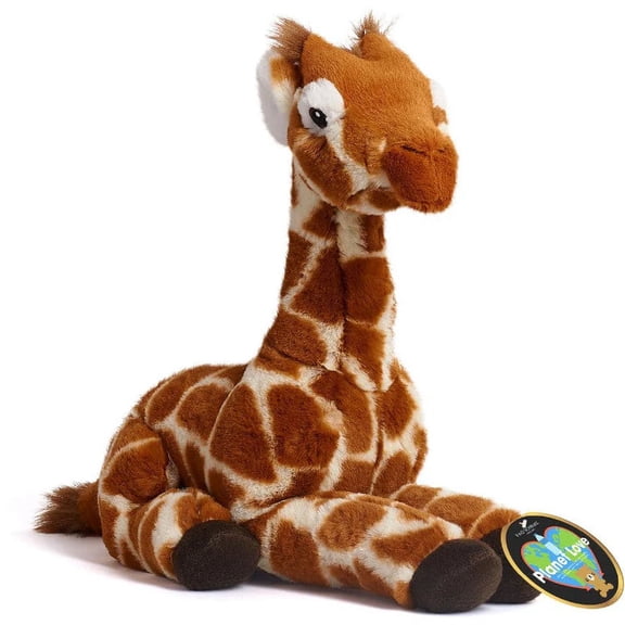 FAO Schwarz Planet Love Recycled Bottle 10" Giraffe Toy Plush