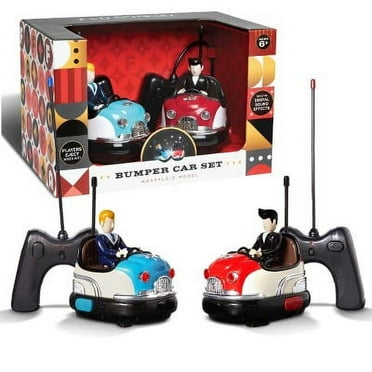 FAO Schwarz Retro RC Speed Bumper Car Set