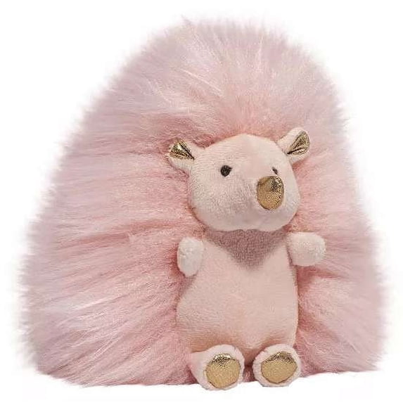 FAO Schwarz Sparklers Dusty Rose Hedgehog Plush