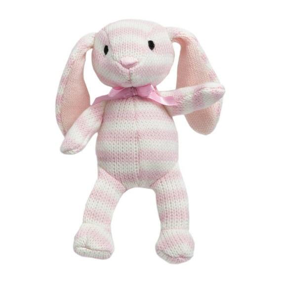 FAO Schwarz Toy Plush Bunny 4-inch, Pink