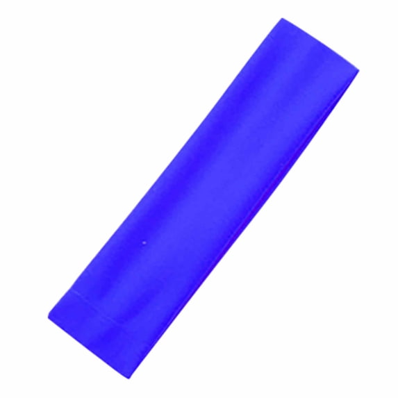 FAOWME 12 Colors Girls Yoga Cotton Elastic Headband Sports Headband Blue One Size
