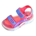 thumbnail image 1 of FAOWME Boy Fashion Comfortable Beach Sandals With Soft Soles In Summer Hot Pink 9-9.5 Years, 1 of 4