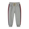 thumbnail image 1 of FAOWME Boys Jogging Bottoms Drawstring Elastic Sweatpants Pants Trousers Training Trousers For Sports And Leisure Grey 4-5 Years, 1 of 4