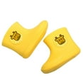 thumbnail image 1 of FAOWME Cartoon Boots Shoes Kids Shoes Baby Rain Rain Boys Toddler Girls Rubber Baby Shoes Yellow 4-5 Years, 1 of 3