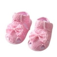 thumbnail image 1 of FAOWME Child Kids Girls Boys Soft Toddler Shoes Toddler Walkers Shoes Princess Shoes Pink 0-3Months, 1 of 7