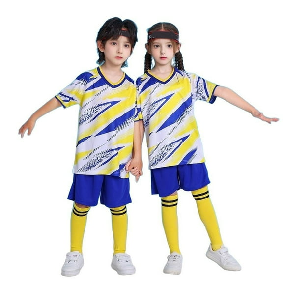 FAOWME Child Outfit Sets Boys Girls O-Neck Short Sleeve T Shirt And Mesh Shorts Sportswear Sets Clothes Sets Boho Dailywear